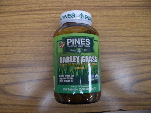 Pines The Wheat Grass People Barley Grass 500 Tablets Exp 10/2029 - Picture 2 of 6