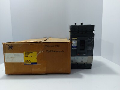 Square D DJN36400E20ABBDUA Circuit Breaker 400A 3P Powerpact