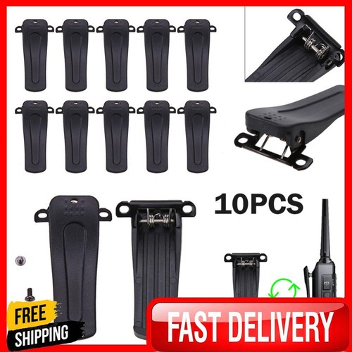 10x Gürtelclip für Retevis H777 für BF-666S 777S BF-888S 2-Wege-Radio