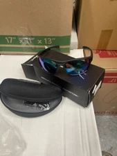 Wiley X Kingpin Blue Mirror Lens / Matte Graphite Frame - ACKNG09