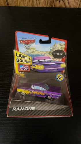 DISNEY PIXAR CARS 2 RAMONE 2010 batería de luz y sonido está muerta