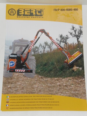 BERTI hydraulische Böschungsmäher Prospekt ( 5503 )