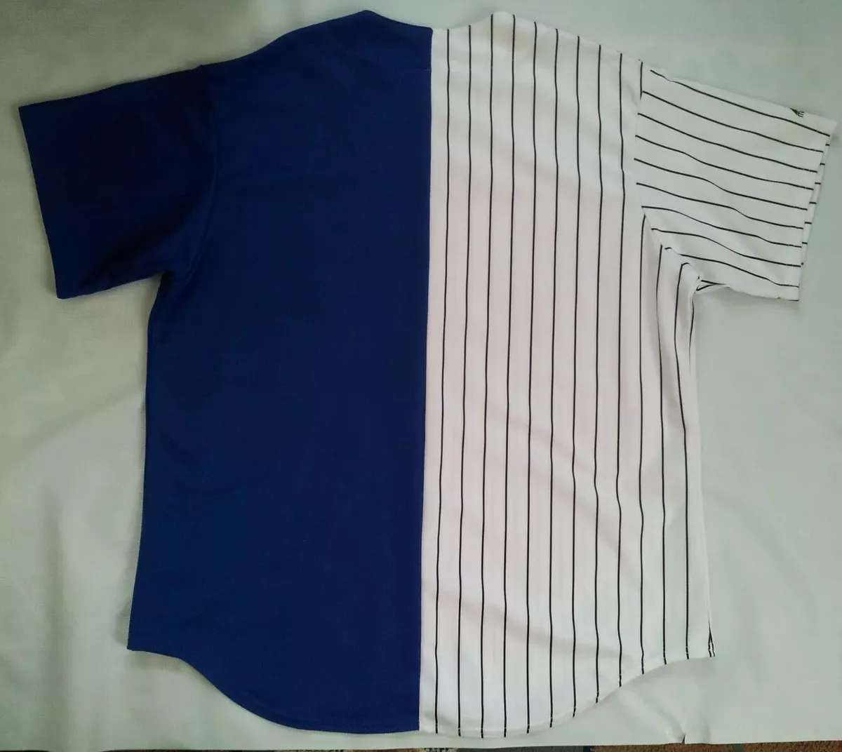 VINTAGE RARE MADE IN USA CHICAGO CUBS////SOX SPLIT BASEBALL JERSEY