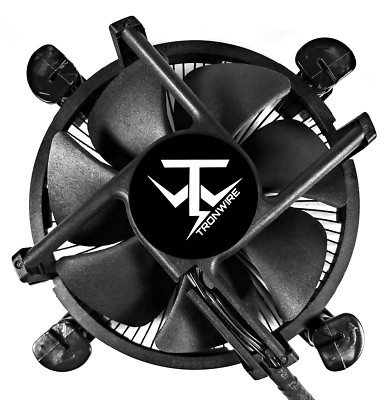 TRONWIRE TW-16 Intel i3 i5 i7 i9 Socket 1200 1151 4-Pin PWM Copper CPU Cooler