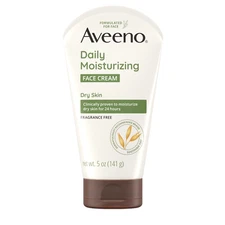Aveeno Daily Moisturizing Face Cream, 5 oz (2 Pack)