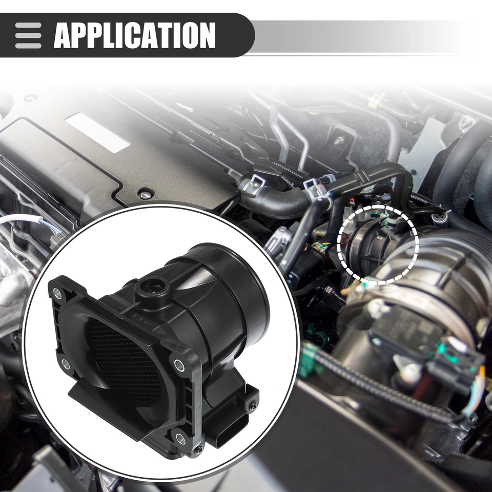 Pack (1) Mass Airflow Sensor (MAF Sensor) for Mitsubishi Eclipse 2000-2005 - Изображение 3 из 4