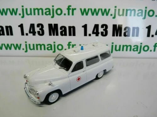 Ambulances miniatures rouge 1:43