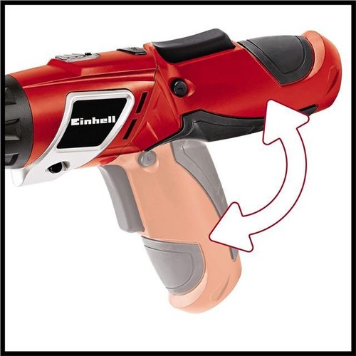 Einhell Cordless Electric Screwdriver 3Nm Compact Drill TC-SD 3.6 Flexi Handle - Picture 4 of 9