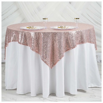 Pailletten Tuch Überwurf Tischdecke Glitzer Glitzer Party Deko Tischdecken