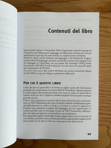 VISUAL BASIC 2010 ESPRESSO EDIZIONE HOEPLI 2012 - Imagen 14 de 16