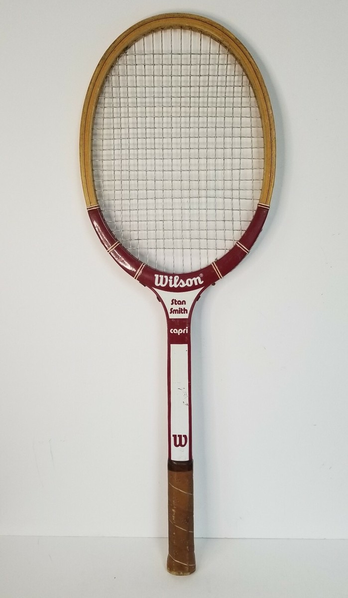 Raquette De Tennis Vintage Wilson Stan Smith Capri – Bois – Collection