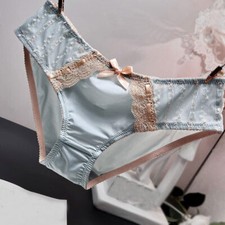 Bragas de encaje japonesas dulces para niñas dama con moño calzoncillos de princesa ropa interior