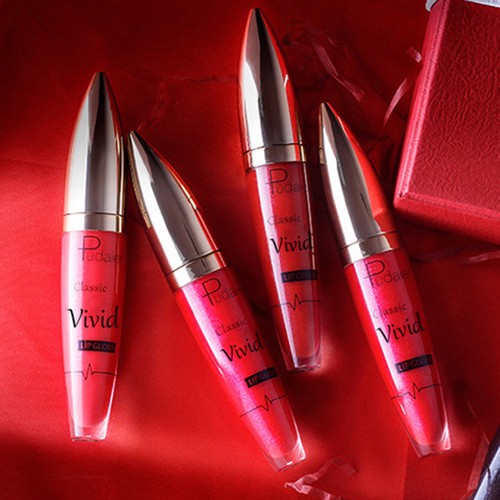 Metallic Lipstick Liquid Glitter Shiny Lip Long Lasting Gloss Makeup Lipstick AU - Picture 4 of 31