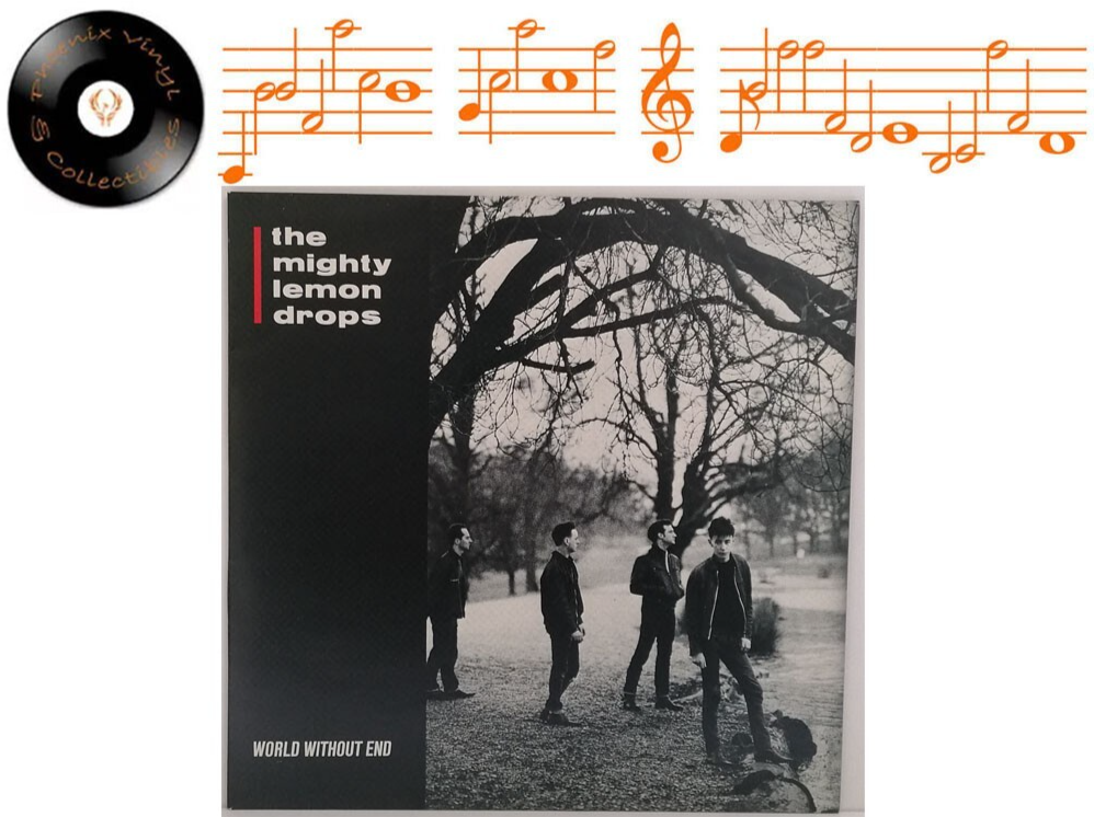 The Mighty Lemon Drops World Without End Vinyl LP + Inner Sleeve A1 B1 - EX