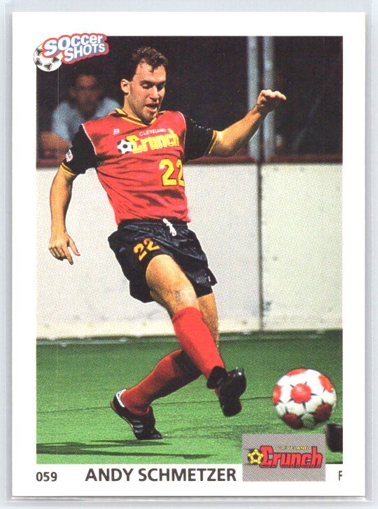1991 Soccer Shots Andy Schmetzer #59 Cleveland Crunch | eBay