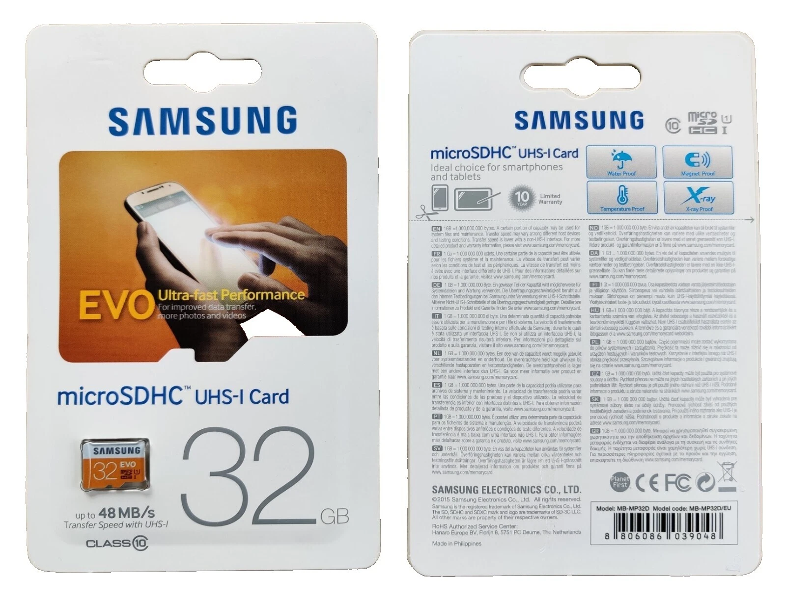 Class 10 Cell Phone Memory Cards for Samsung Galaxy S5