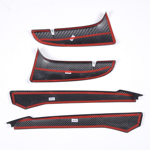 Panel divisor de parachoques delantero de fibra de carbono real para Corvette C8 2020-2023 EE. UU. - Imagen 14 de 14