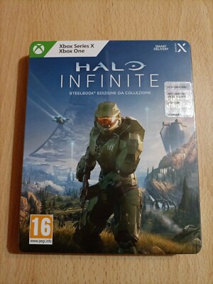 HALO INFINITE Steelbook LIMITED EDITION Xbox one-series x! New Sealed! New!!