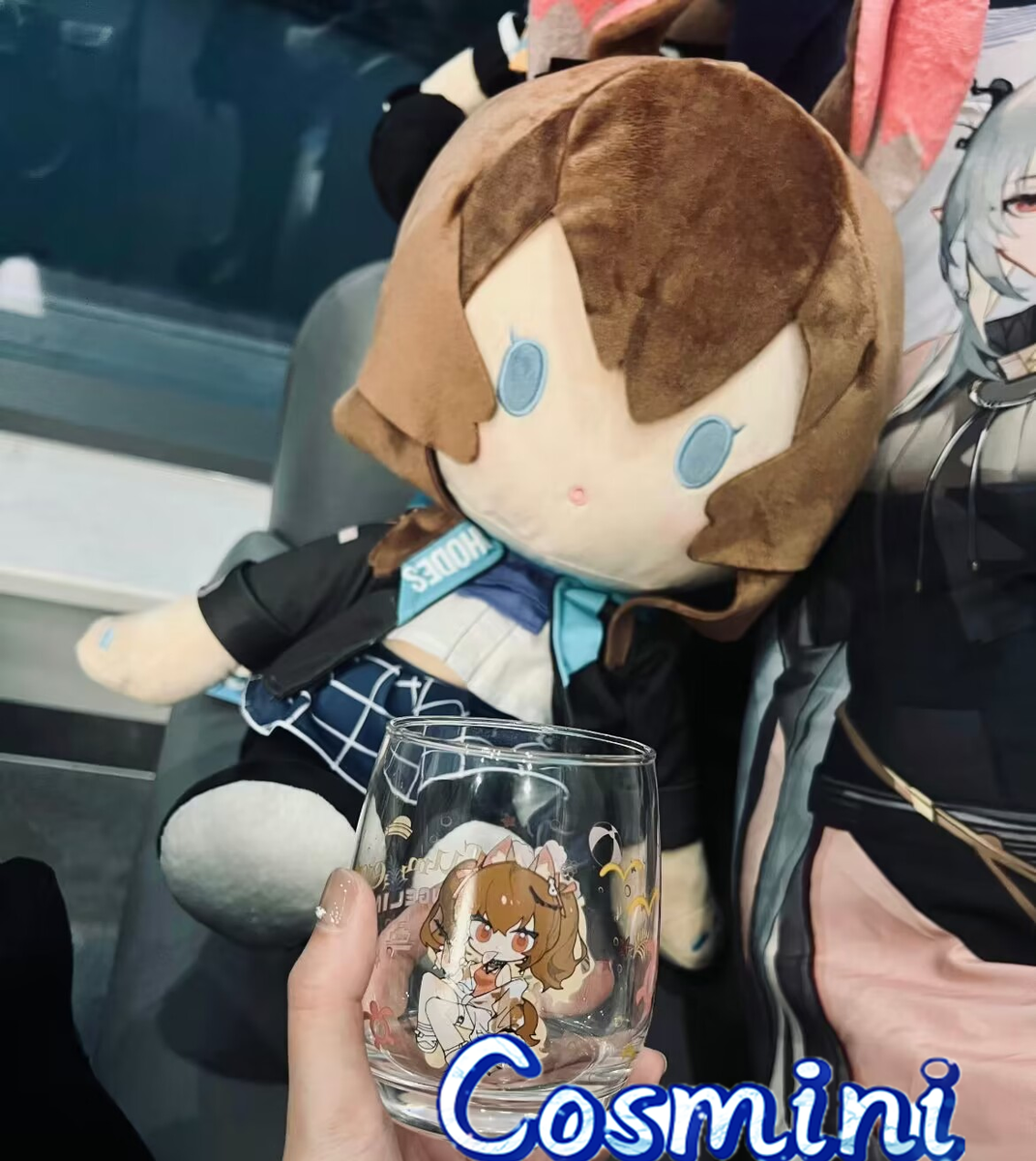 40cm Official Game Arknights Amiya Plush Doll Stuffed Toy Plushie