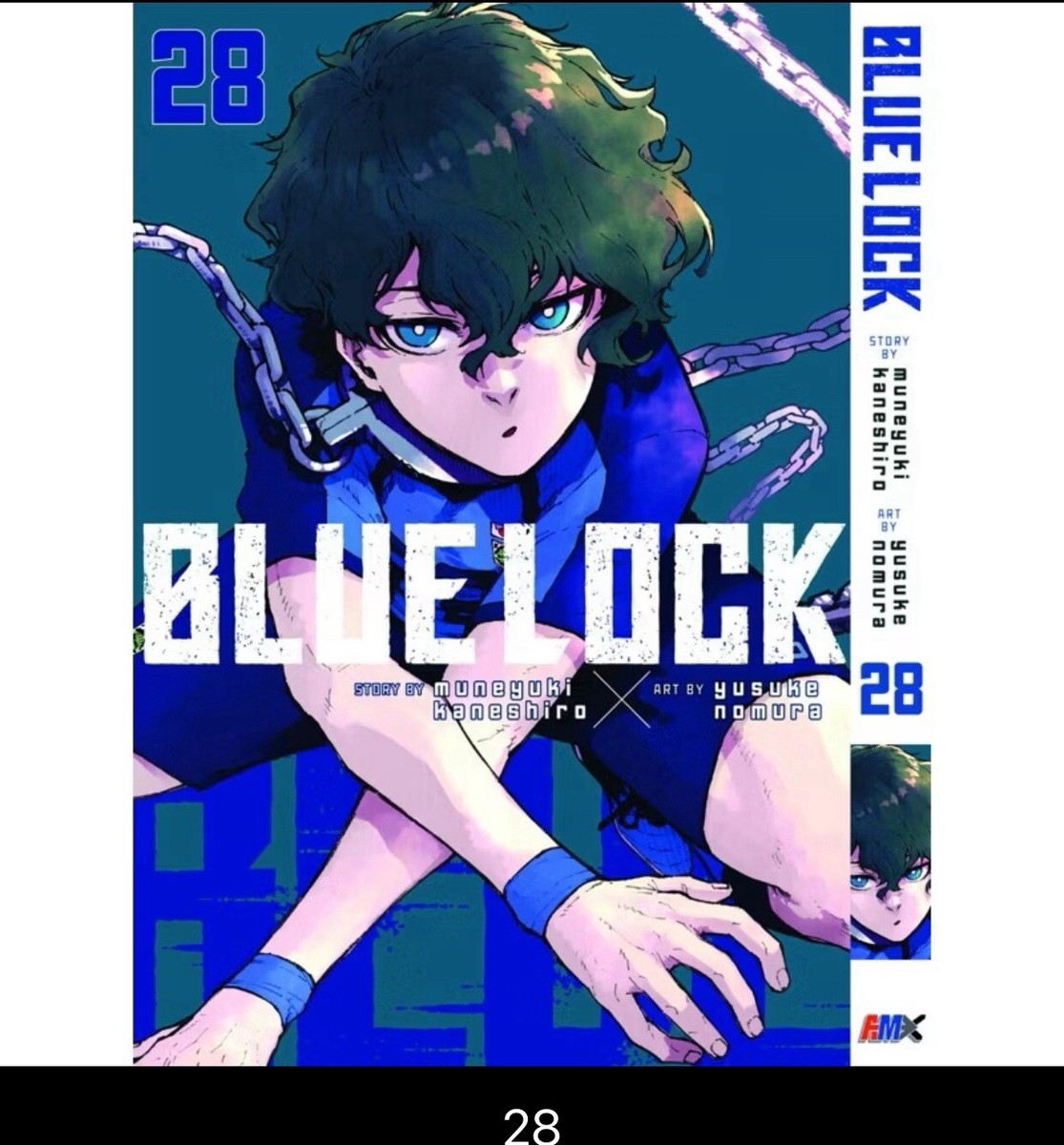 Blue Lock Manga Comic English Version Book Set Volume 18-34