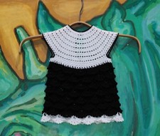 Vestito neonato all'uncinetto abbigliamento regalo per bambina stile Coco vestito bambino