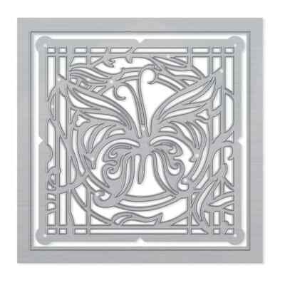 #4419 e - TONIC STUDIOS METAL CUTTING DIE - VINYARD BUTTERFLY SQUARE