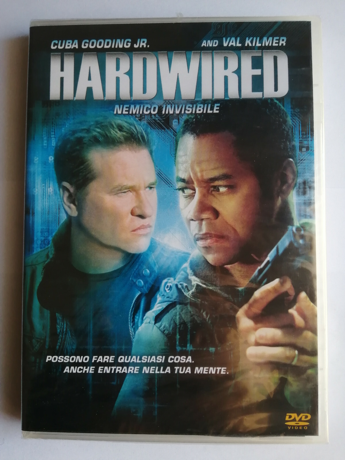 HARDWIRED DVD FILM  NUOVO SIGILLATO Val Kilmer Cuba Gooding Jr