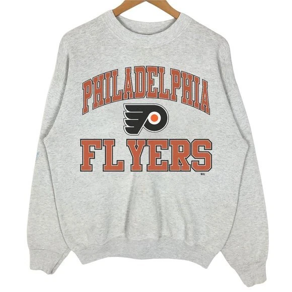 Vintage 90s Philadelphia Flyers Ice Hockey Sweatshirt NHL Flyers