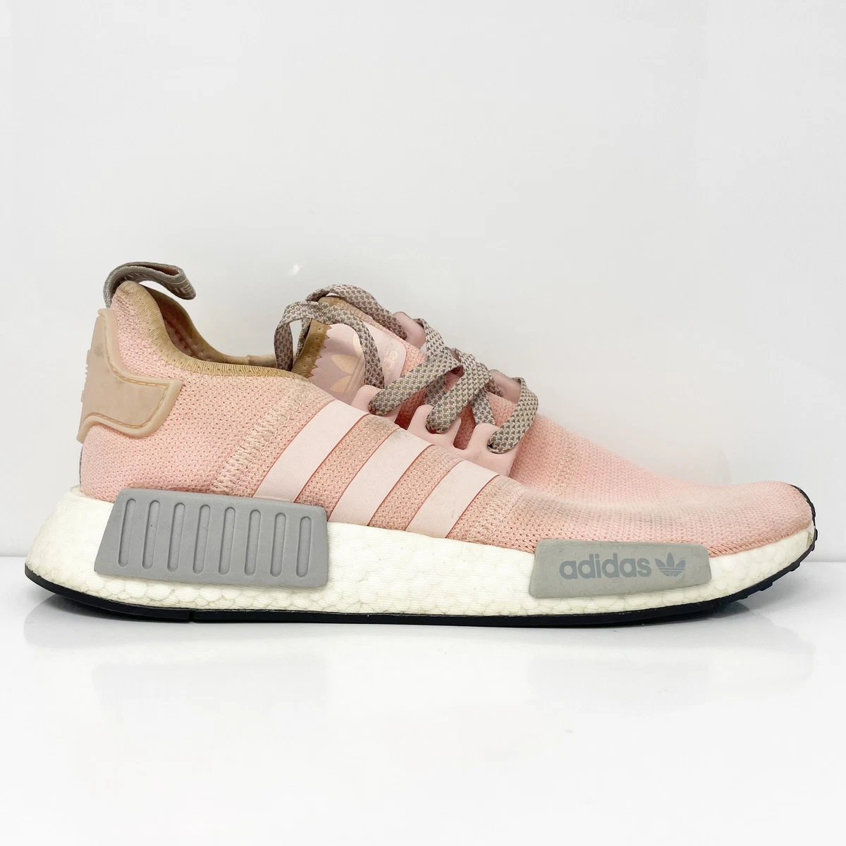 obesidad lo mismo Macadán Adidas Womens NMD R1 BY3059 Pink Running Shoes Sneakers Size 9 | eBay