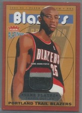 Travis Outlaw - 2003-04 Fleer Platinum: Name Plates Patch #216/590