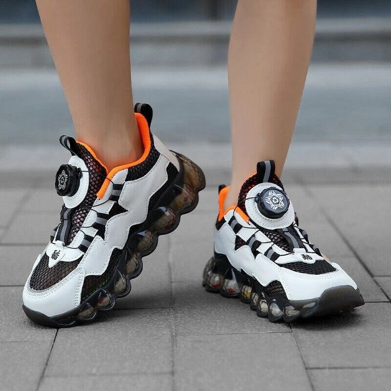 Tenis para niños niños niñas Zapatos para correr Ligeros Transpirables Niños Tenis talla Foto 4 de 4