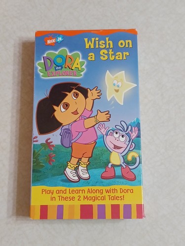 Dora The Explorer VHS-Kassette Wish On A Star Nick Jr Vorschule