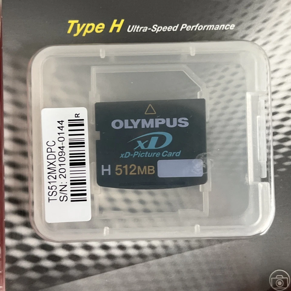 Genuine Olympus 512MB xD-Picture Card Type H TS512MXDPC New Sealed - Image 2 of 4