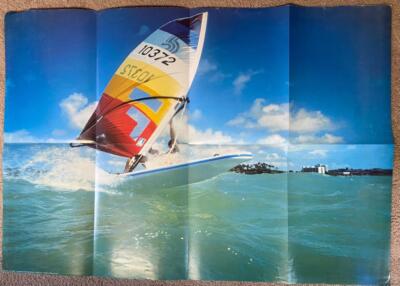 Windsurfing Board Italian commercial poster 3732