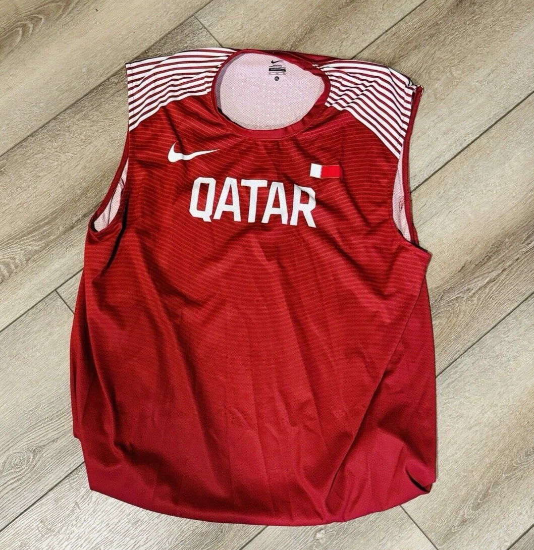 Nike Pro Elite Track & Field Qatar Throwing Jersey - 800459-698 - Sz: XL