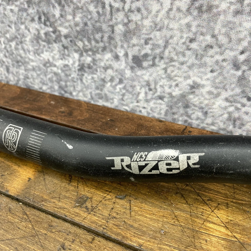 Ritchey Rizer Handlebar Black Rise Bar Vintage MTB ATB 25.4 1990s ATB Cut 590 - Image 4 of 4