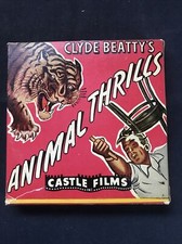 Clyde Beatty animal thrills 8 mm castle film  