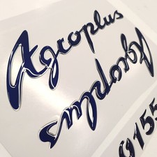 Deutz-Fahr Agroplus 70 75 80 85 87 95 100 Traktor 3D Aftermarket Aufkleber Set