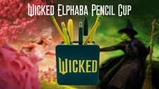 Wicked Elphaba Pencil Cup 3D Printed