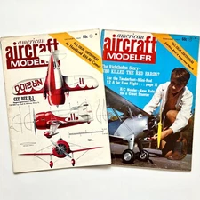 Lot of 2 American Aircraft Modeler Magazines: January 1969 & February 1969