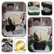  RECHERCHE MARC BY MARC JACOBS BLACK & GREY MAKEUP POUCH (2) LOT!