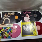 Lot Of 4 Vintage Elvis Presley Vinyl Records Bin2