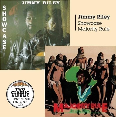 Audio Cd - Jimmy Riley - Showcase / Majority Rule  - Burning Sounds -D- Neu