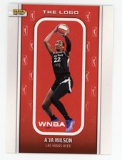 A'ja Wilson 2025 Panini Instant WNBA  THE LOGO Las Vegas Aces #2 IN HAND!