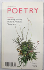 Poetry Magazine November 2013 V. 203:2 Harmony Holiday Wong May P B. Williams