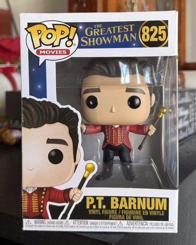 LIGHT DAMAGE Funko Pop Movies: P.T. BARNUM #825 The Greatest Showman
