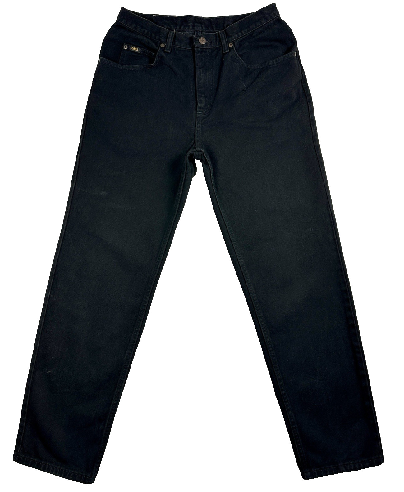 's 33x32 Relaxed Fit Straight Leg Jeans Double Black 2055508