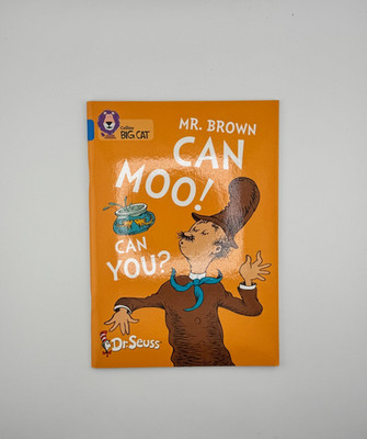   Mr. Brown Can Moo! Can You? by Dr. Seuss   Collins Big Cat Blue Band 4