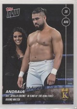 2019 Now WWE Topps Online Exclusive /171 Andrade Cien Almas #52 0w6