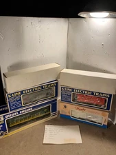 Vintage Yuengling beer sign Train first set, 1986-1991  K-Line 027 gauge